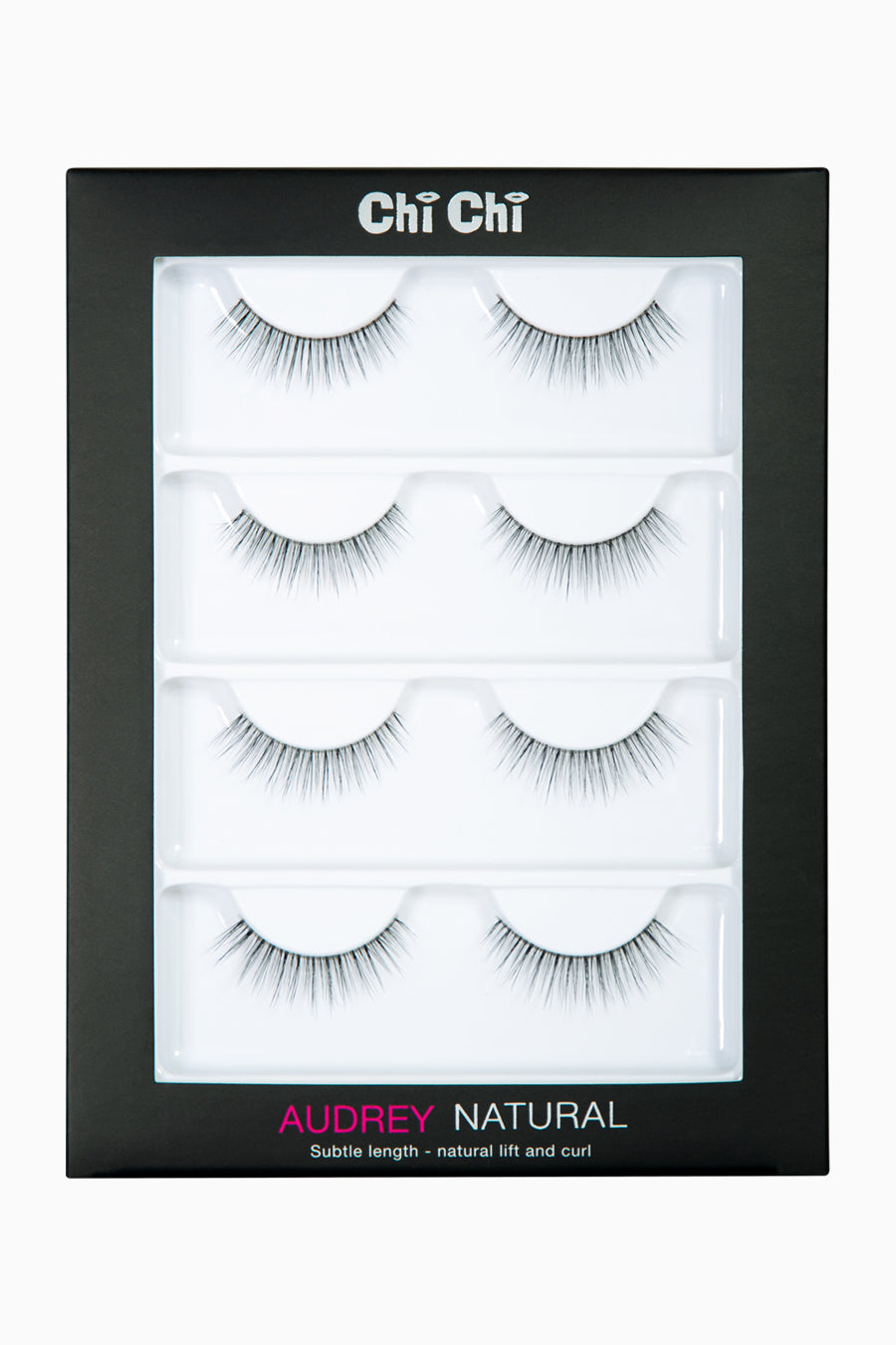 Audrey - Natural Lash 4 pack