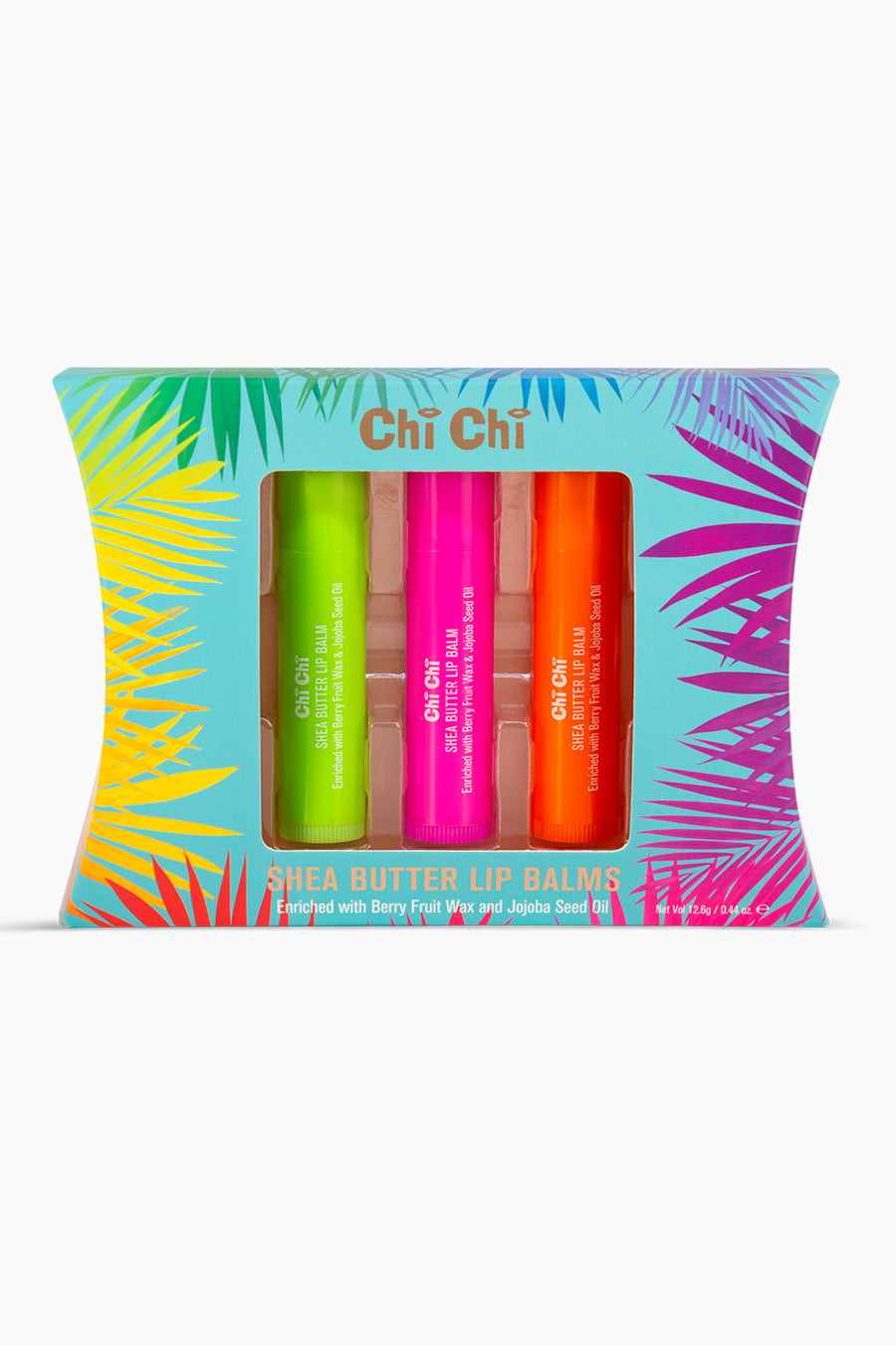 Shea Butter Lip Balm Trio - Lime, Strawberry, Mandarin