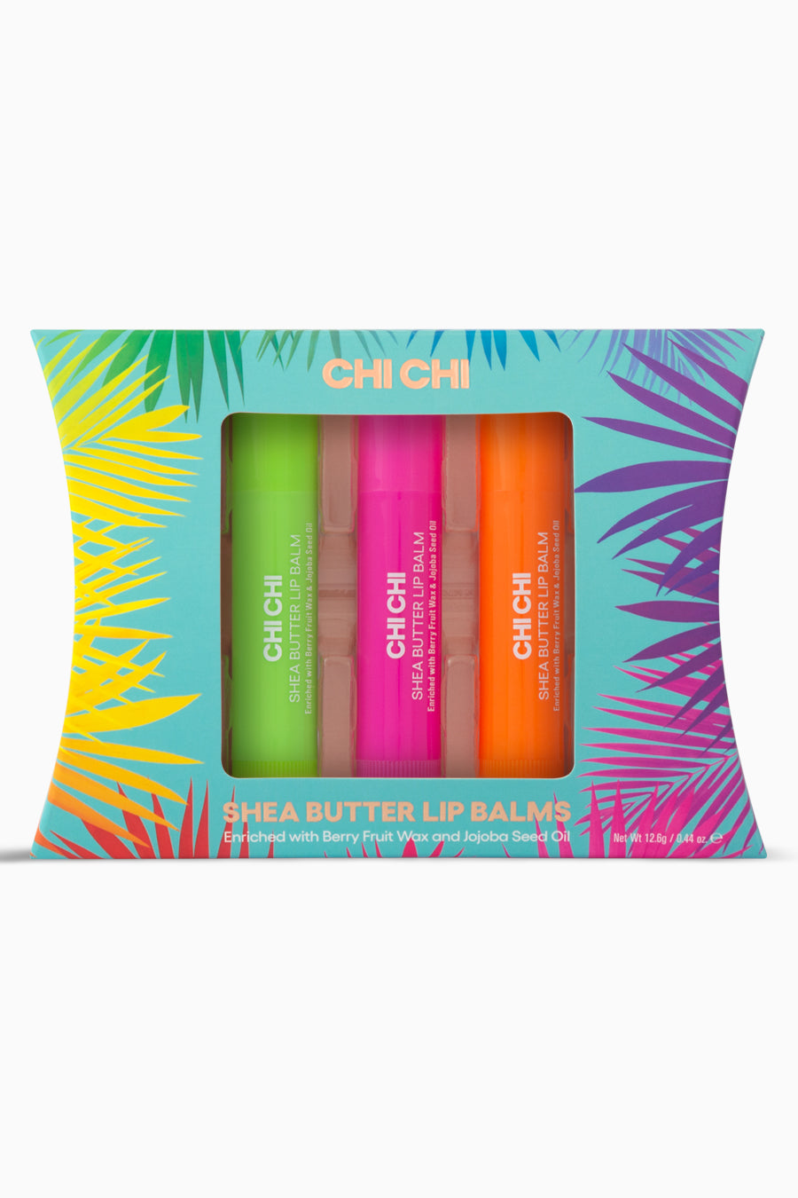 Shea Butter Lip Balm Trio - Lime, Strawberry, Mandarin