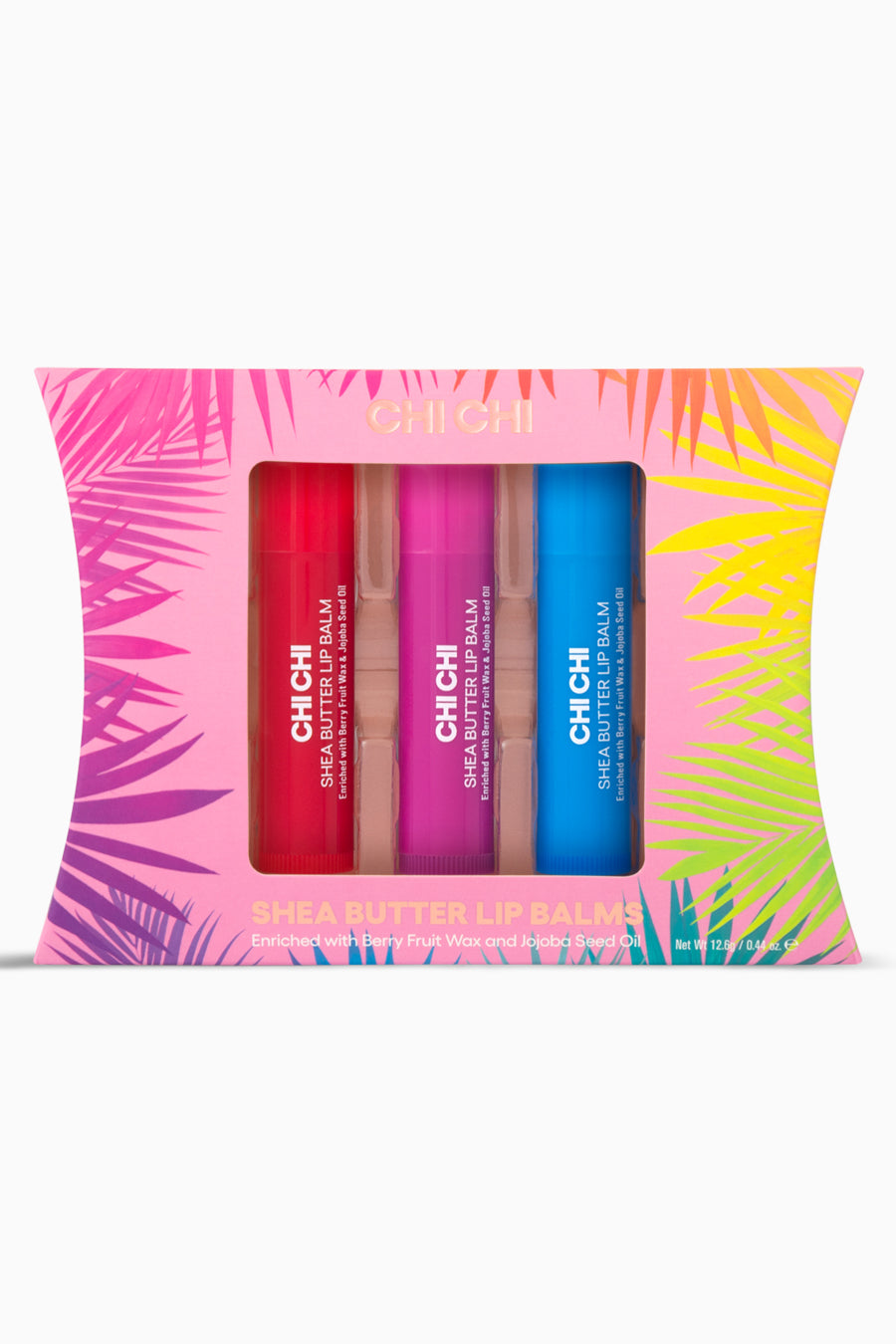 Shea Butter Lip Balm Trio - Cherry, Grape, Blueberry
