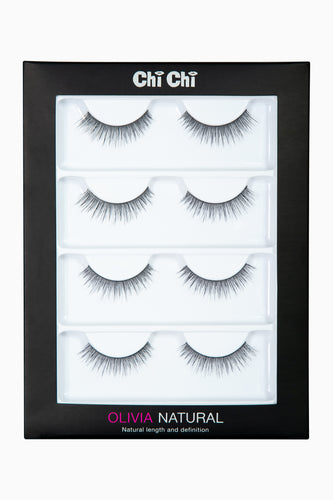 Olivia - Natural Lash 4 pack
