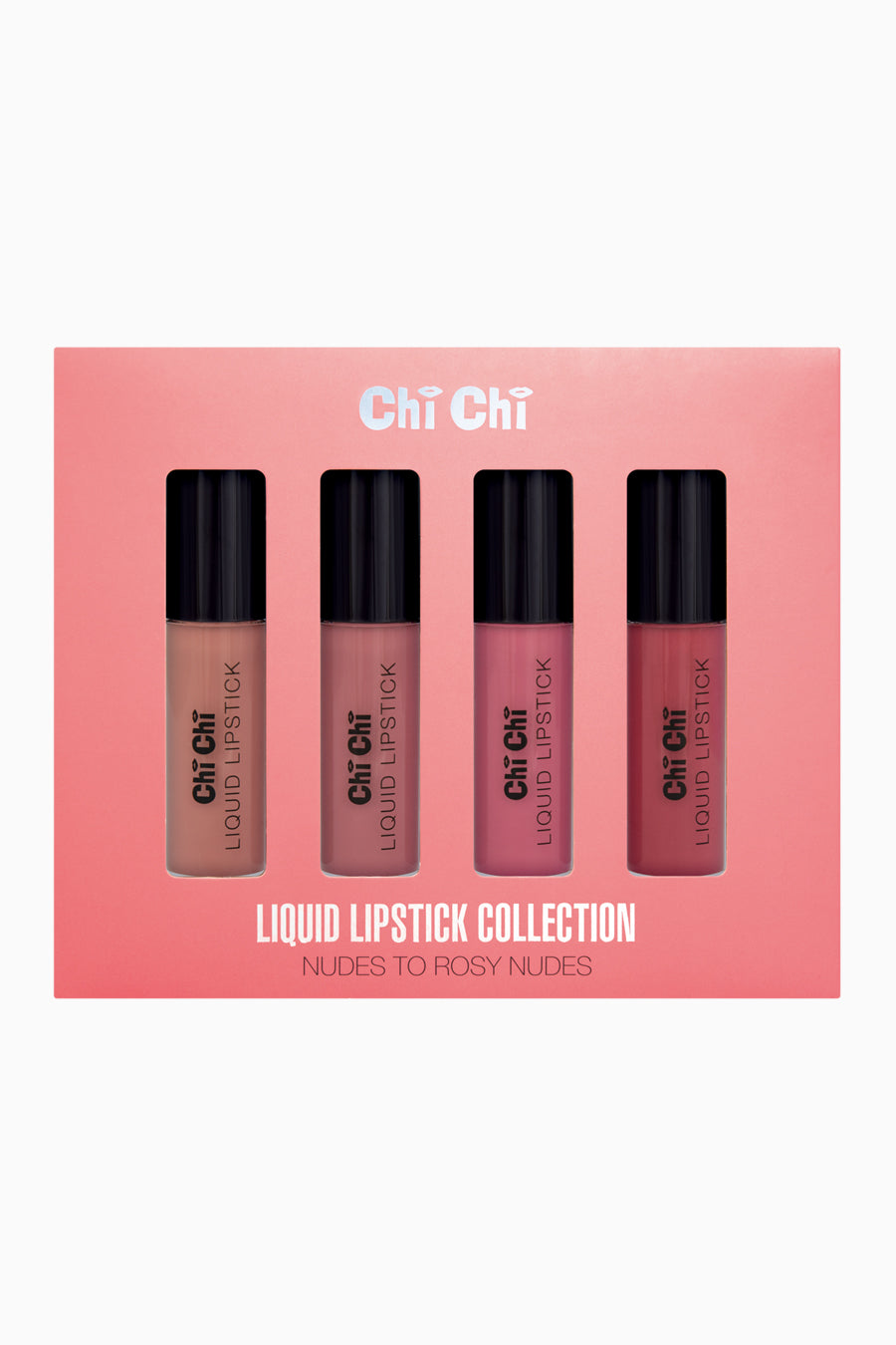 Liquid Lipstick Set - Nudes to Rosy Nudes