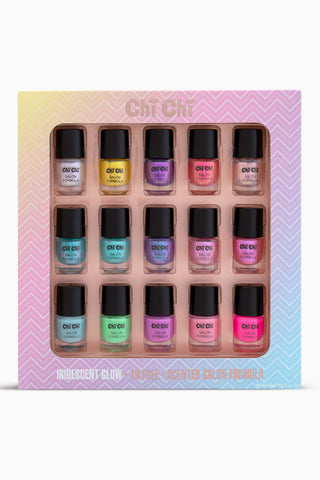Iridescent Glow - Salon Formula Nail Set – Chi Chi Cosmetics